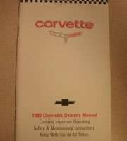 1980 Chevrolet Corvette Owner's Manual
