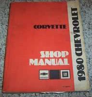 1980 Chevrolet Corvette Shop Service Repair Manual