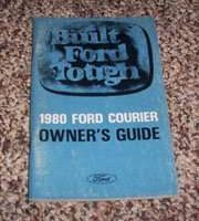 1980 Ford Courier Owner's Manual