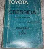1981 Toyota Cressida Chassis & Body Service Repair Manual