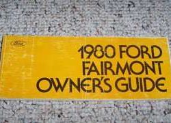 1980 Ford Fairmont Owner's Manual