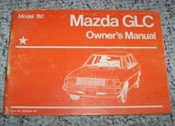 1980 Mazda GLC Owner's Manual