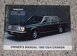 1980 Volvo 240 GLE Owner's Manual