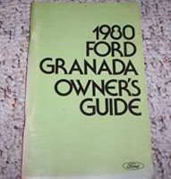 1980 Ford Granada Owner's Manual