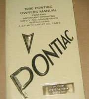 1980 Pontiac Grand Am & LeMans Owner's Manual