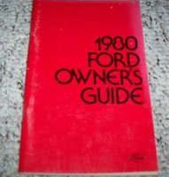 1980 Ford LTD & Country Squire Owner's Manual