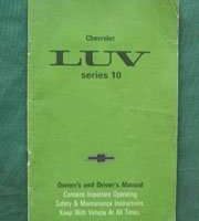 1980 Chevrolet LUV Series 10 Owner's Manual