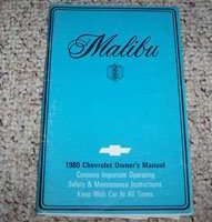 1980 Chevrolet Malibu Owner's Manual