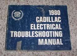 1980 Cadillac Deville Electrical Troubleshooting Manual
