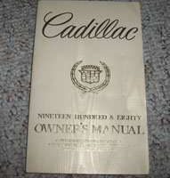 1980 Cadillac Deville, Fleetwood Owner's Manual