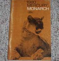 1980 Mercury Monarch Owner's Manual