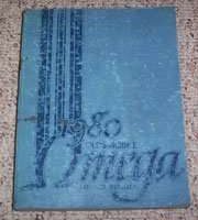 1980 Oldsmobile Omega Service Manual