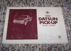 1980 Datsun Pick-Up Owner's Manual