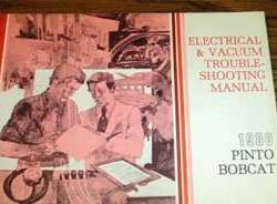 1980 Ford Pinto Electrical Wiring Diagrams Troubleshooting Manual