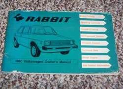 1980 Volkswagen Rabbit Owner's Manual