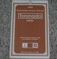 1980 Oldsmobile Toronado Owner's Manual