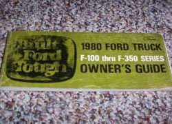 1980 Ford F-250 Truck Owner's Manual