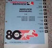 1980 Johnson 150, 175, 200 & 235 HP V-6 Models Service Manual