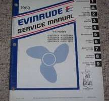 1980 Evinrude 150, 175, 200 & 235 HP V-6 Models Service Manual