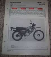 1980 Honda XL125S Motorcycle Owner's Manual