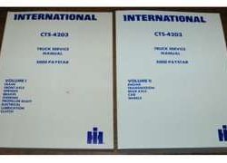 1982 International 5050 & 5070 5000 PayStar Truck Chassis Service Repair Manual CTS-4203