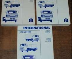 1981 International CO1610B, CO1710B, CO1750B, CO1810B, CO1850B, CO1910B, COF1810B, COF1910B, COF1950B Cargostar Truck Chassis Service Repair Manual CTS-4200