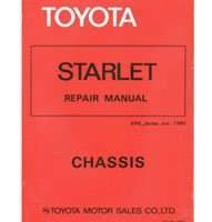 1982 Toyota Starlet Chassis Service Manual