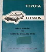 1982 Toyota Cressida Collision Damage Repair Manual