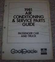 1981 Chrysler Cordoba Air Conditioning & Service Parts Guide