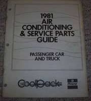 1981 Plymouth Sapporo Air Conditioning & Service Parts Guide