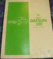 1981 Datsun 310 Service Manual