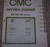 1981 Johnson Evinrude 50, 55 & 60 HP Models Service Manual