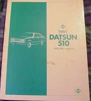 1981 Datsun 510 Service Manual