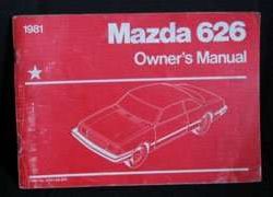 1981 Mazda 626 Owner's Manual