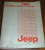 1981 Jeep CJ-5 & CJ-7 Service Manual