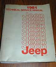 1981 Jeep Scrambler Service Manual