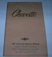 1981 Chevrolet Chevette Owner's Manual