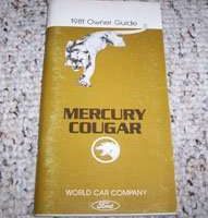 1981 Mercury Cougar Owner's Manual