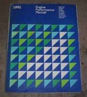 1981 Chrysler Newport Engine Performance Service Manual
