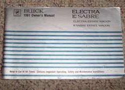 1981 Buick Electra, LeSabre, Estate Wagon Owner's Manual