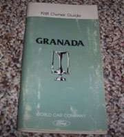 1981 Ford Granada Owner's Manual