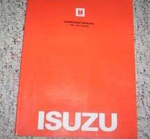 1981 Isuzu I-Mark 4FB1 Engine Shop Service Repair Manual