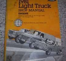 1981 Ford F-100 Truck Engine Service Manual