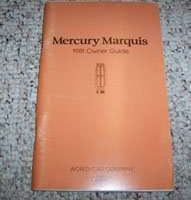 1981 Mercury Marquis Owner's Manual