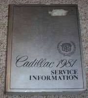 1981 Cadillac Eldorado Service Manual