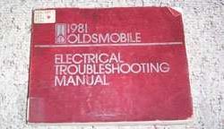 1981 Oldsmobile Custom Cruiser Electrical Troubleshooting Manual