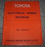 1981 Toyota Tercel Electrical Wiring Diagram Manual