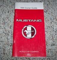 1981 Ford Mustang Owner's Manual