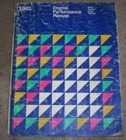 1981 Plymouth Horizon & Reliant Engine Performance Manual