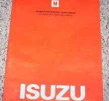 1981 Isuzu P'Up Diesel Chassis Service Manual Supplement